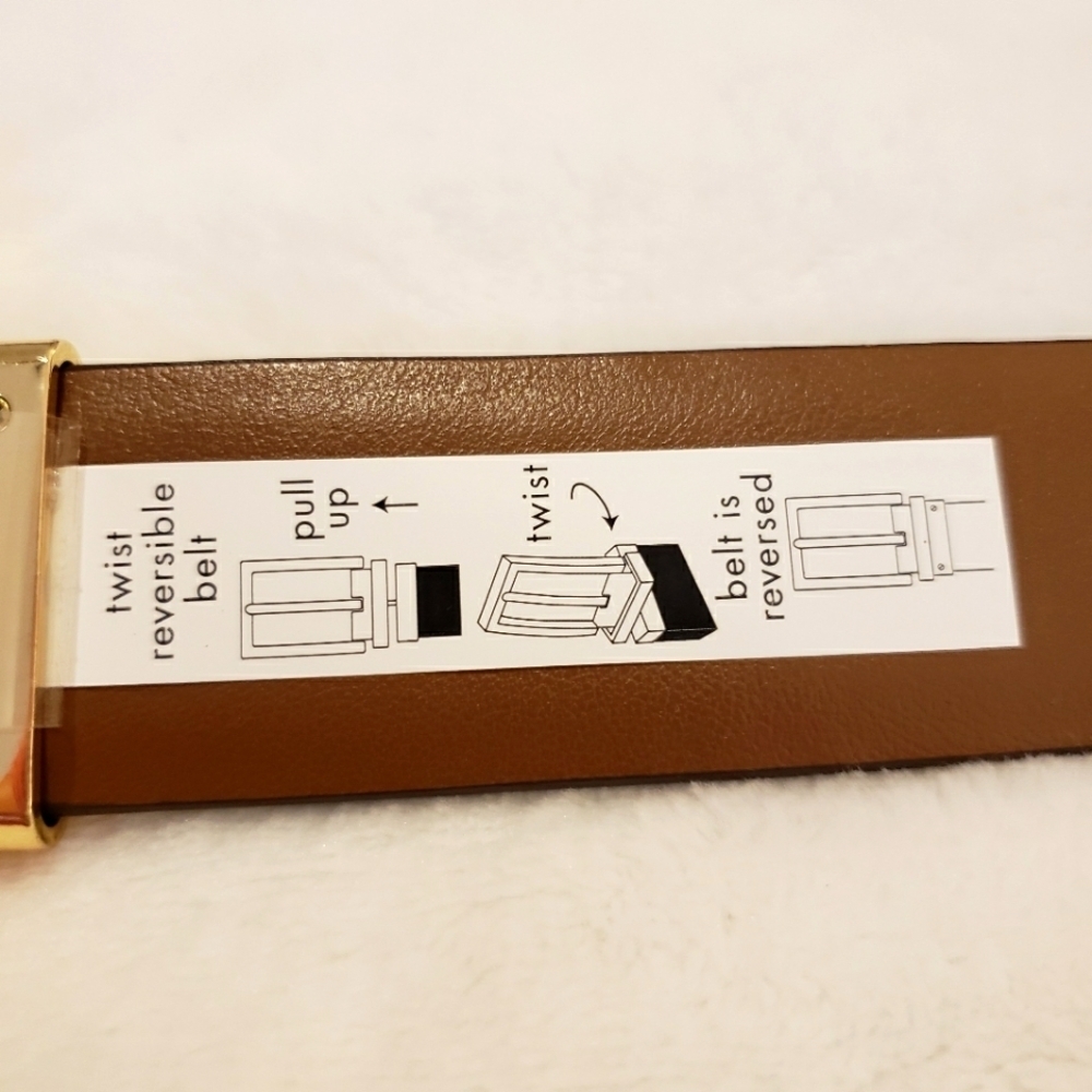 Michael Kors Reversible Genuine Leather Belt - Picture 8 of 11